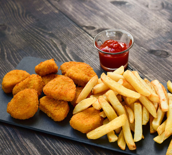 chicken nuggets fries