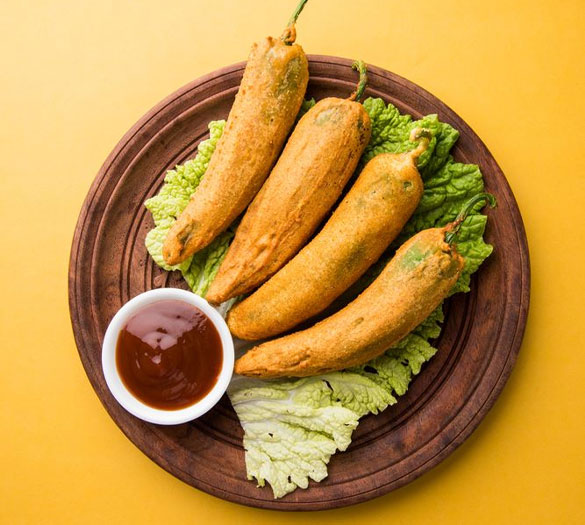mirchi bajji